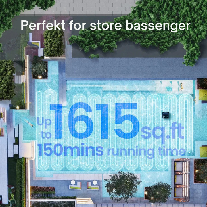 HydroClear™ Trådløs Bassengrenser