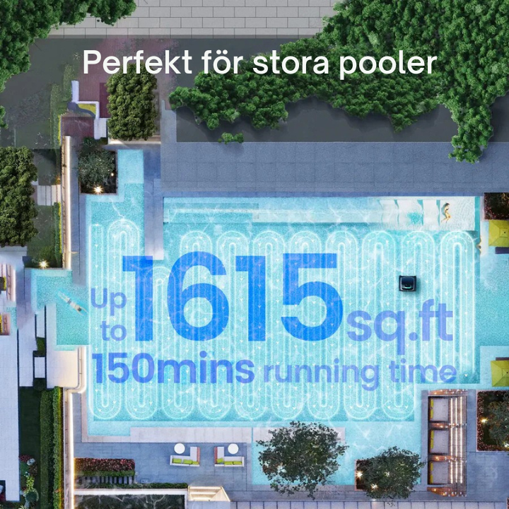 AquaSweep™ Smart BassängRobot