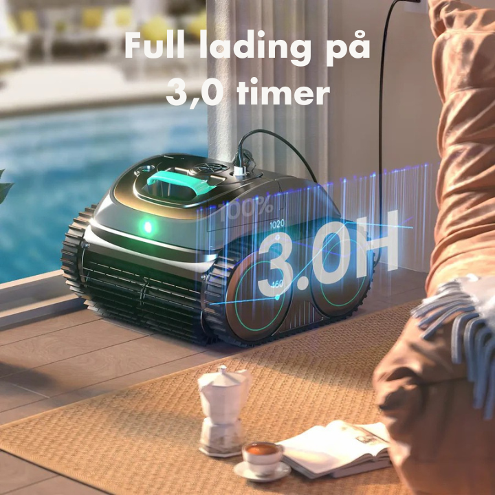 HydroClear™ Trådløs Bassengrenser