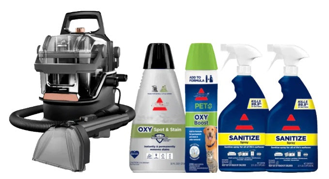 CleanWave™ Bærbar Teppe- og Møbelrenser