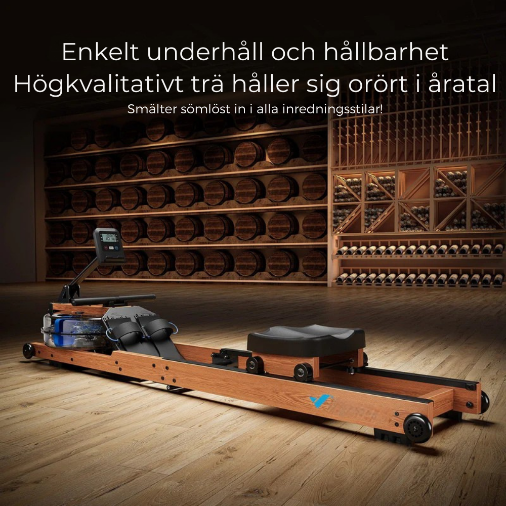 AquaRow™ Hopfällbar Vattenroddmaskin