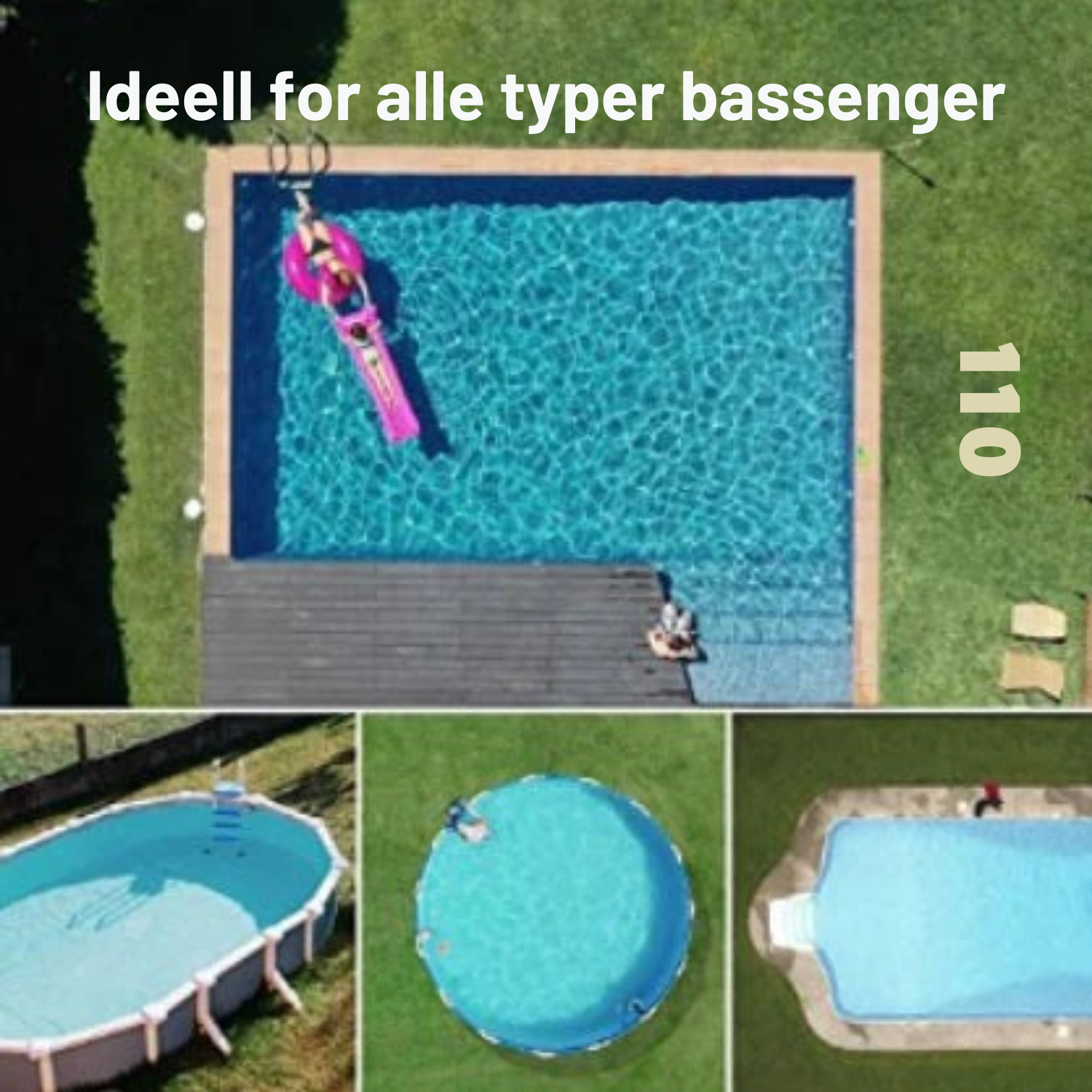 CrystalClear™ Trådløs Bassengrenser