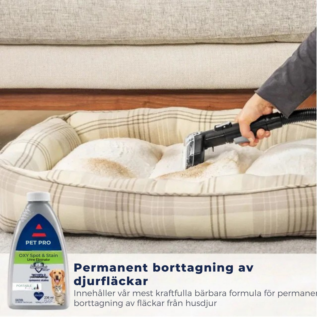 SteamBright™ Bärbar Matt- och Möbelrengörare